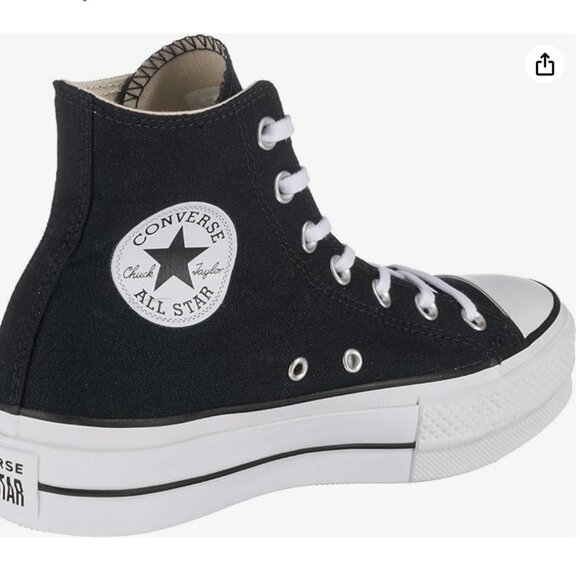 Converse Women's Canvas High Top Chuck Taylor All Star Lift Sneakers - Picture 2 of 11